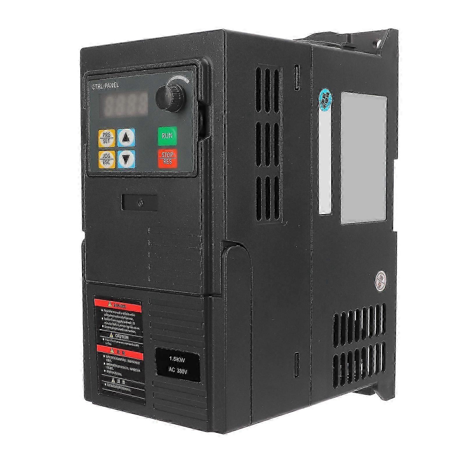 3 Phase Variable Frequency Drive VFD 1.5kw 4.1A with Vector Controller380 440V Input and 0 440V Output
