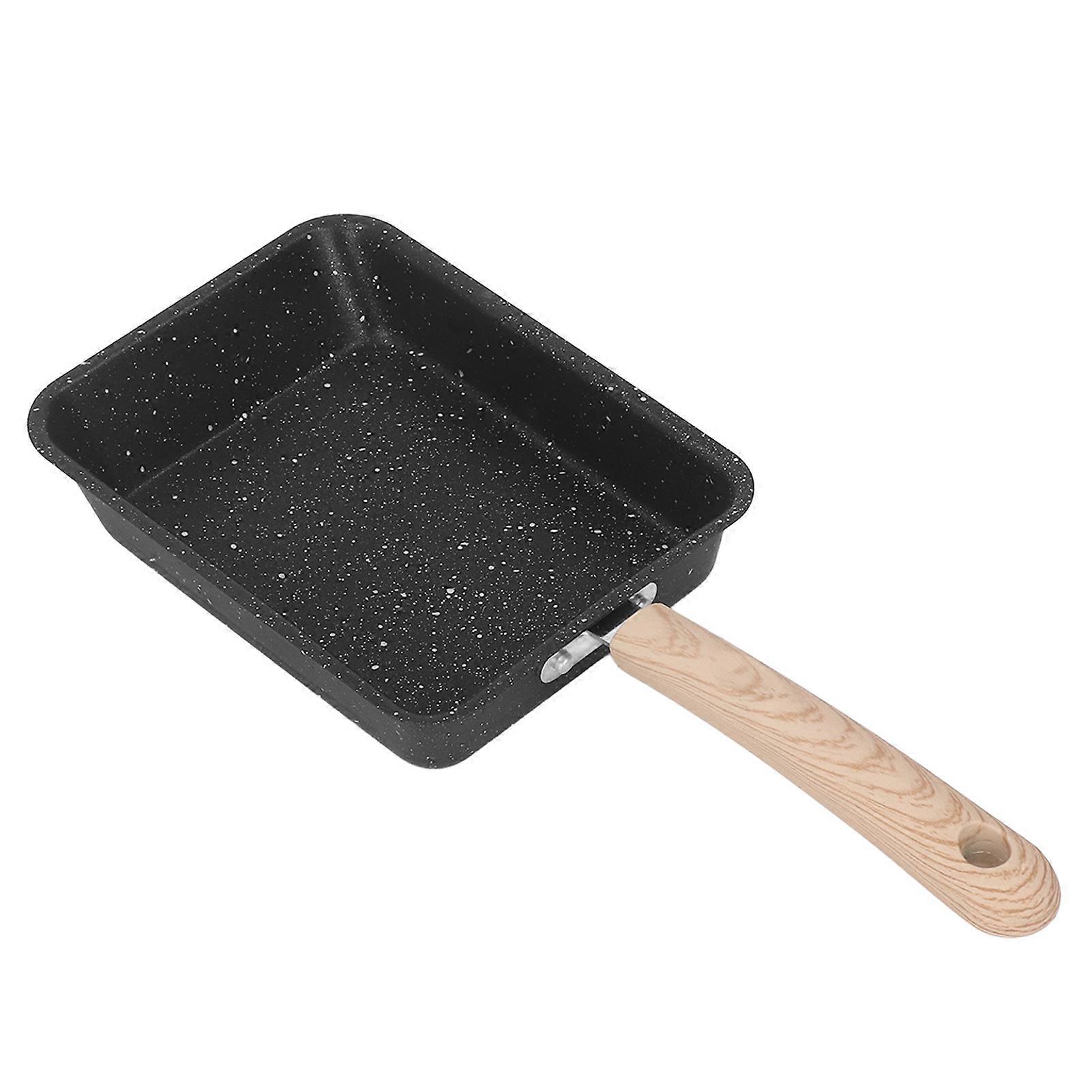 Frying Iron Non Stick Coating Square Thick Multifunction Japanese Omelette Pan for Home Kitchen Tool