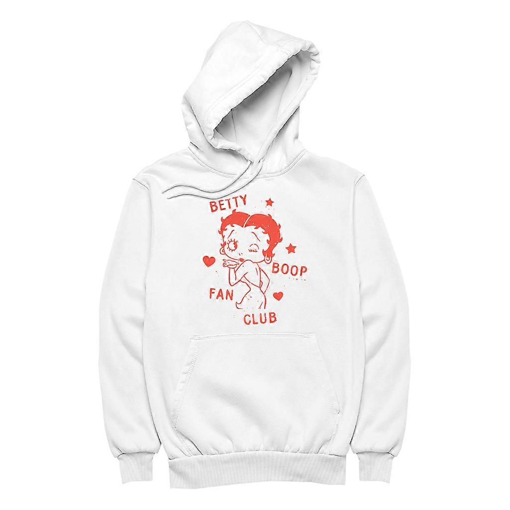 Betty Boop Fan Club Stamp Women's Hooded Sweatshirt