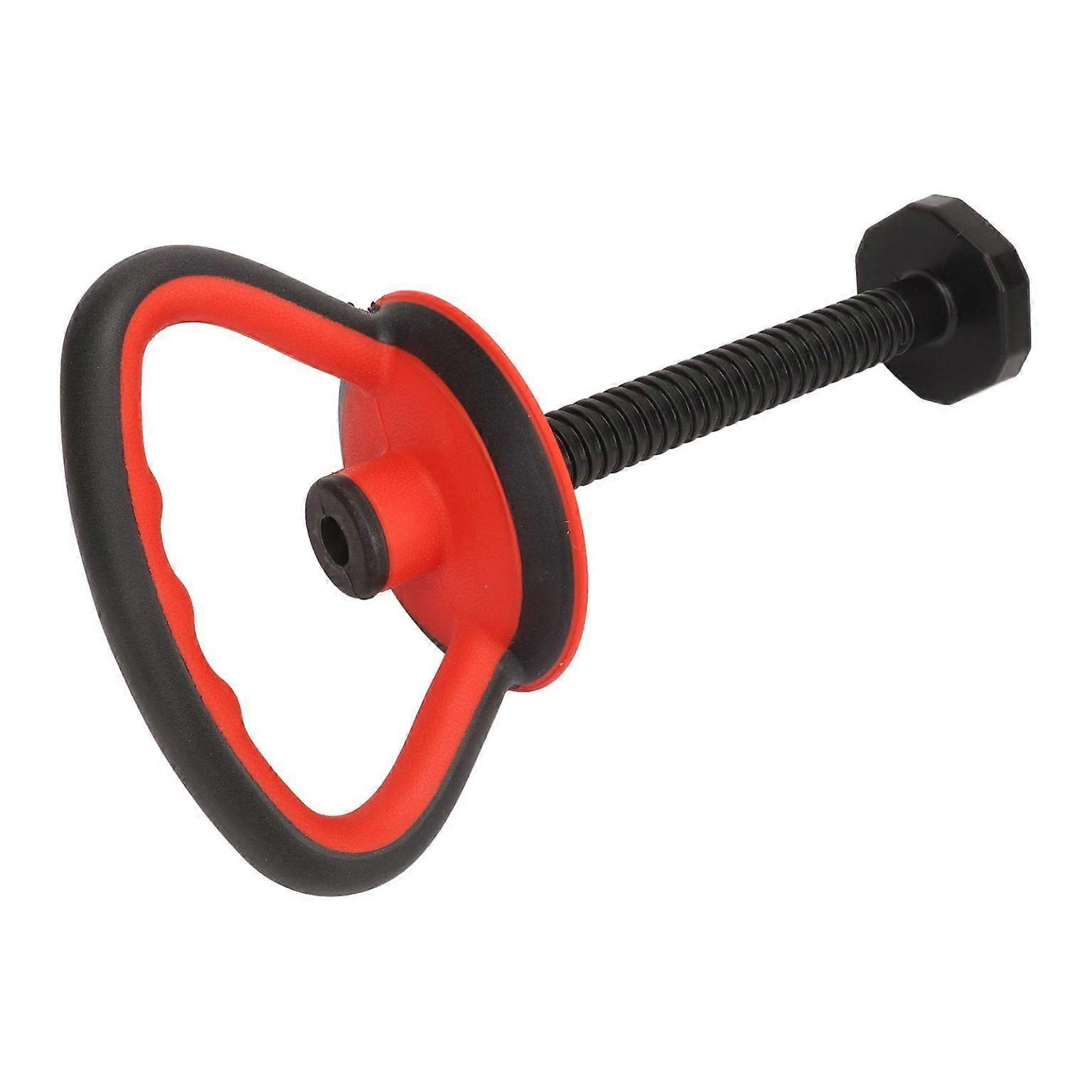 Ergonomic Adjustable Kettlebell Handle with Weight Plate