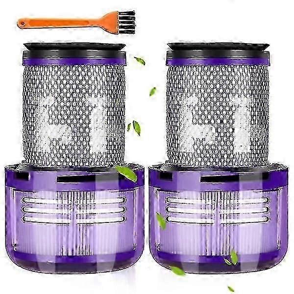 Ensemble de 2 filtres Dyson V12, pour aspirateur à filtre absolu Dyson V12 Slim, pour accessoires Hepa lavables pour filtre Dyson V12, Dyson V12 Sl