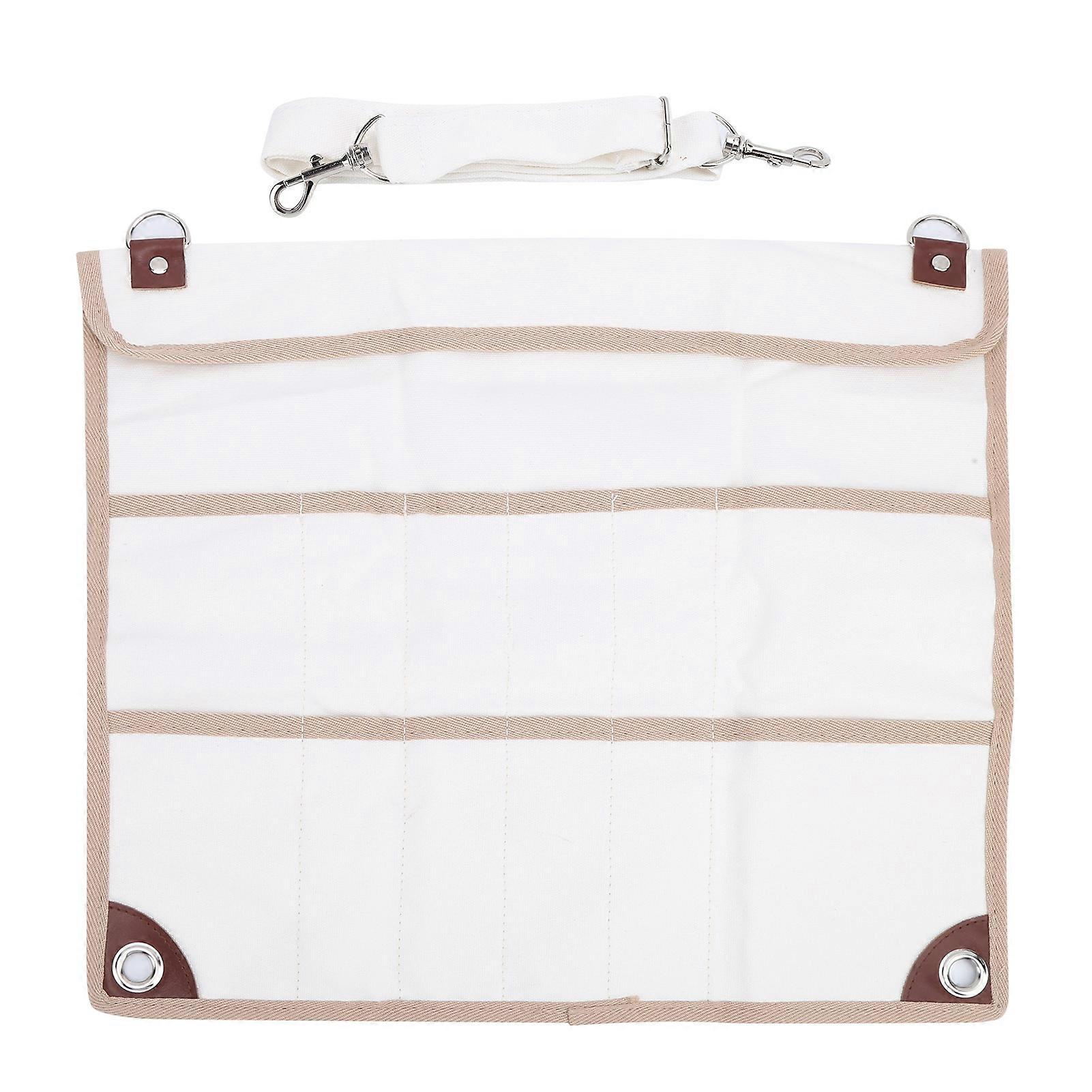 Tableware Storage Foldable Adjustable Multi Pocket Cutlery Bag for Backpacking BBQ Camping Hiking