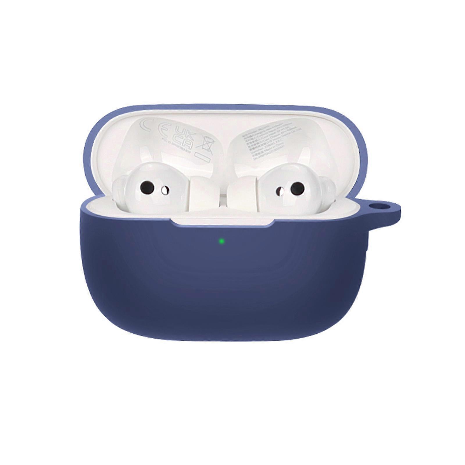 For Honor Earbuds 3 Pro Headset Cover for Shell Shockproof Anti-scratch Protective Sleeve Washable Housing Dustproof Hou  Deep blue