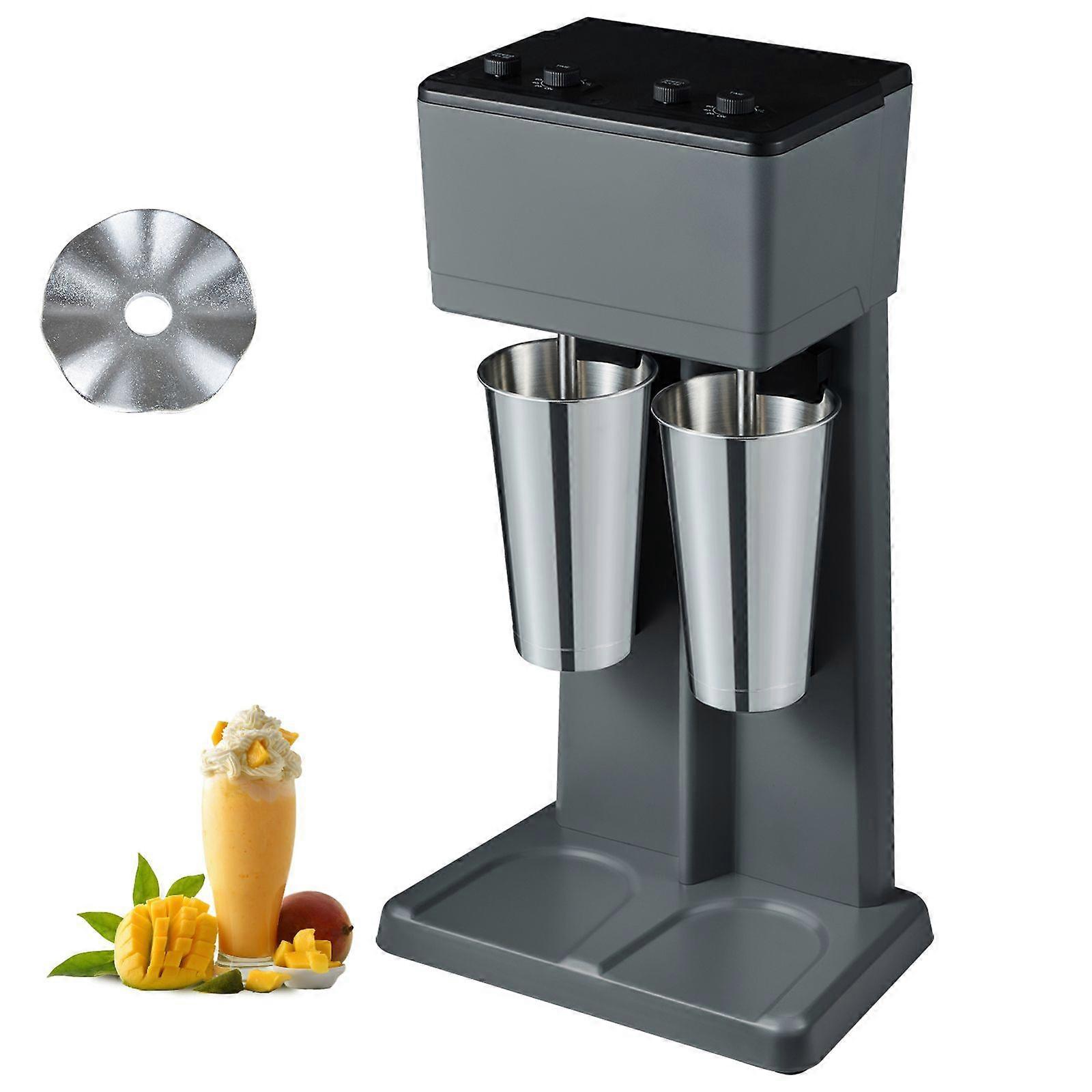 Milkshake Maker Mixer Machine Double Tête En Acier Inoxydable Boisson Blender
