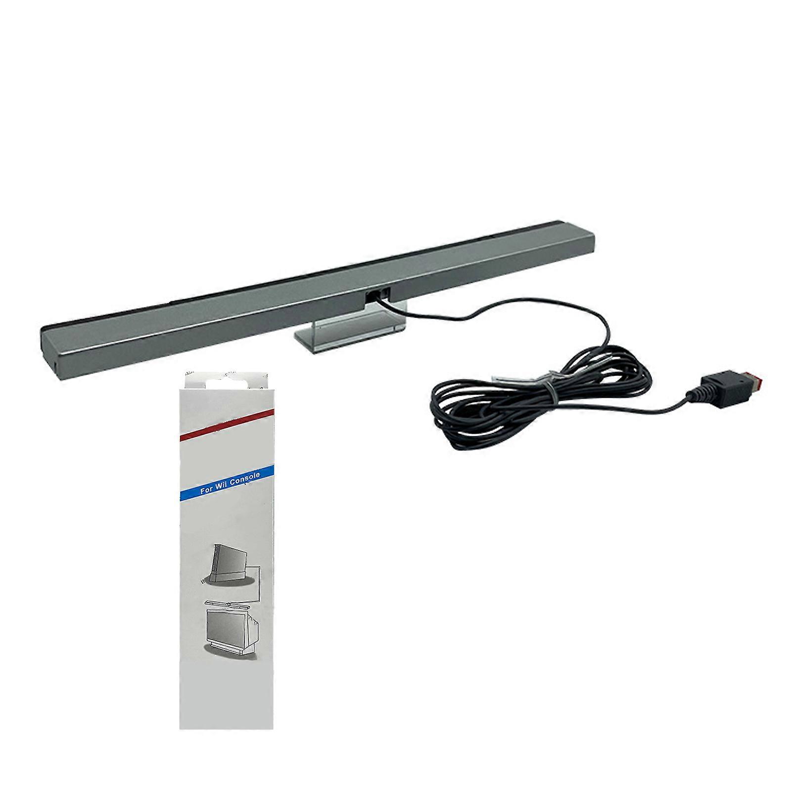 Kabelgebundener Empfänger für WII-Ersatz Kabelgebundener Infrarot-Sensorleistenempfänger für Wii Wii U Motion Plus-Konsole