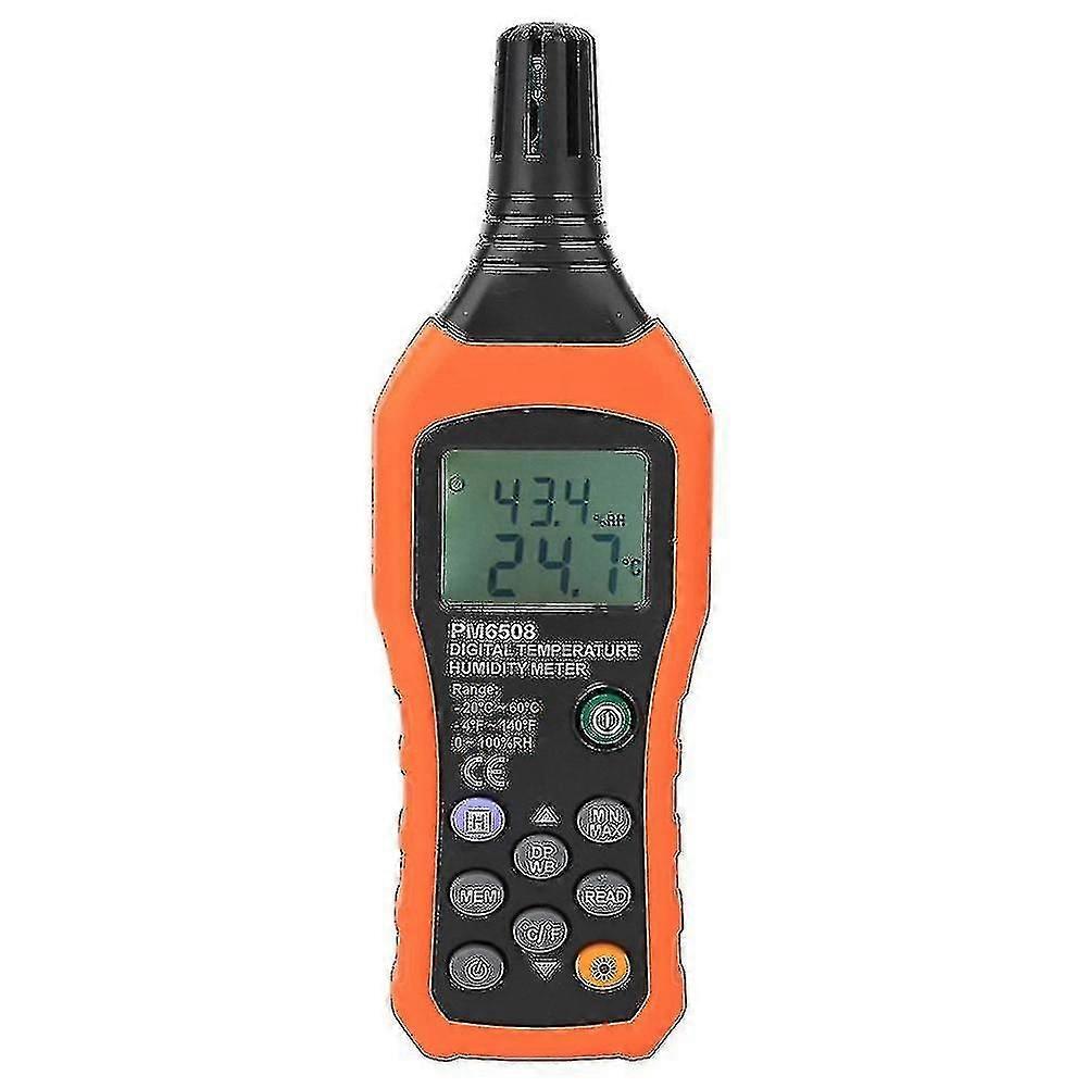 Peakmeter Pm6508 Digital Humidity And Temperature Meter Hygrometer Thermometer