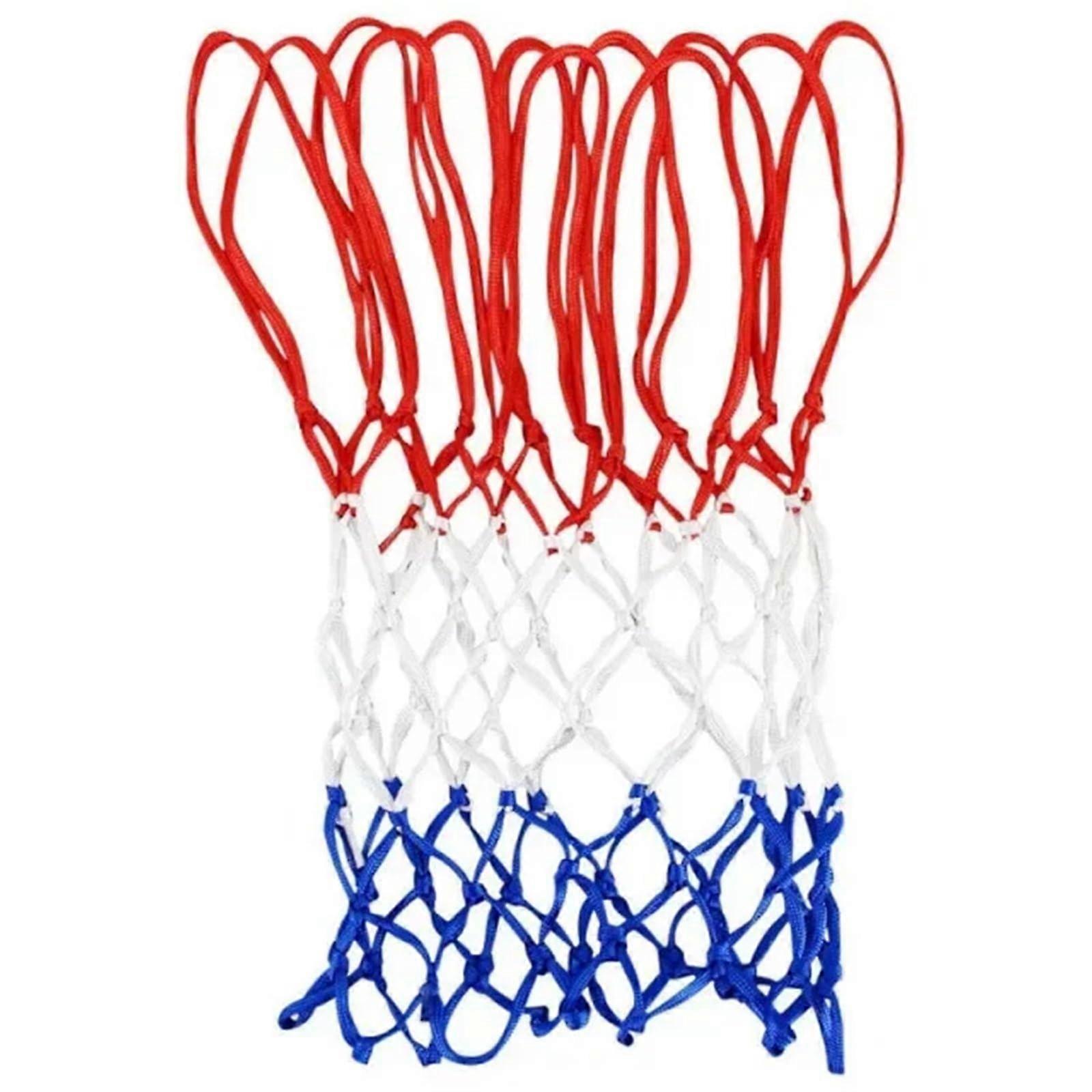Small Basketball Hoop Net 10 Pcs Nylon Standard Net For Universal Basketball Stands, Compatible With Standard Rim