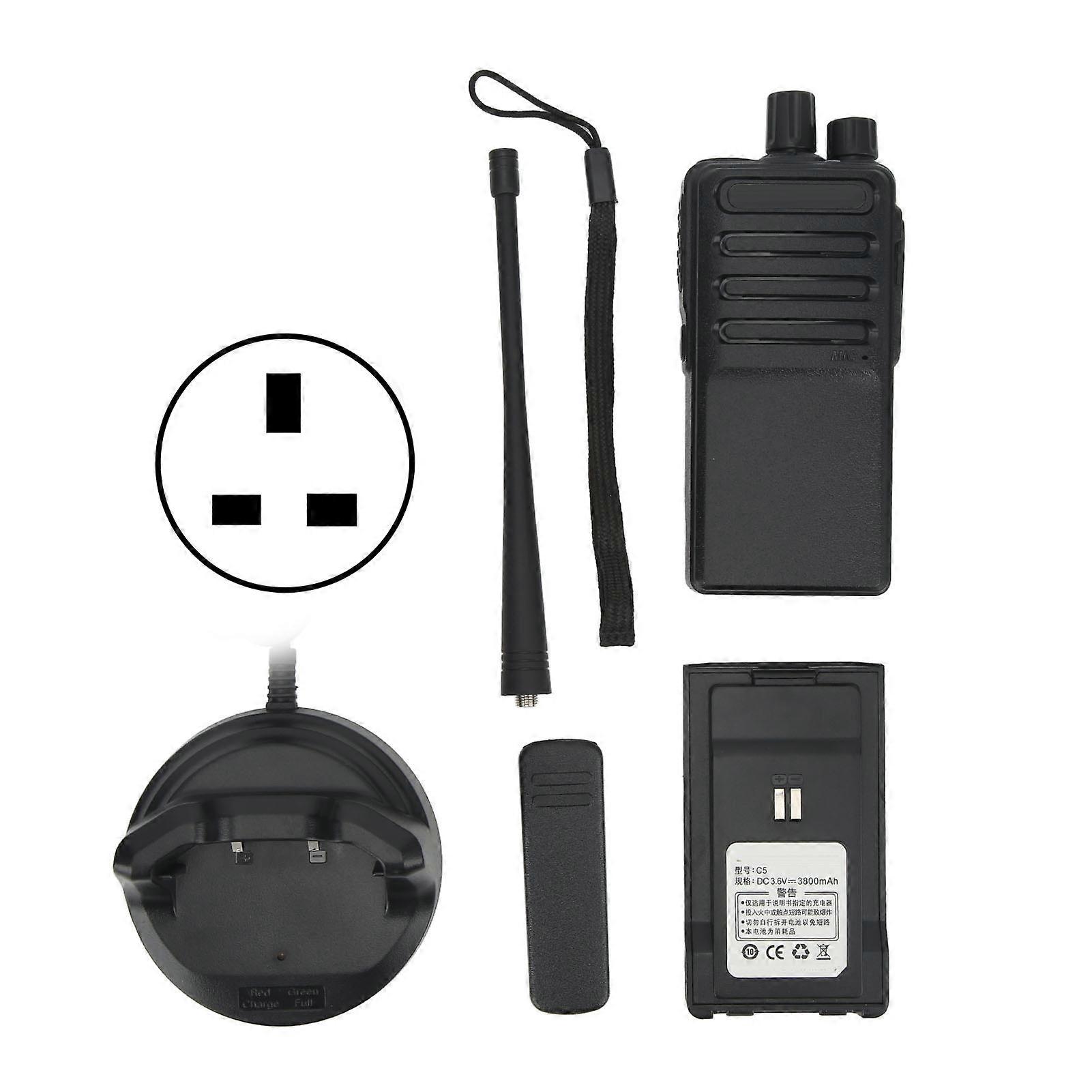 High Power Wireless Walkie Talkies - Strong Signal, USB Rechargeable, 16 Channels