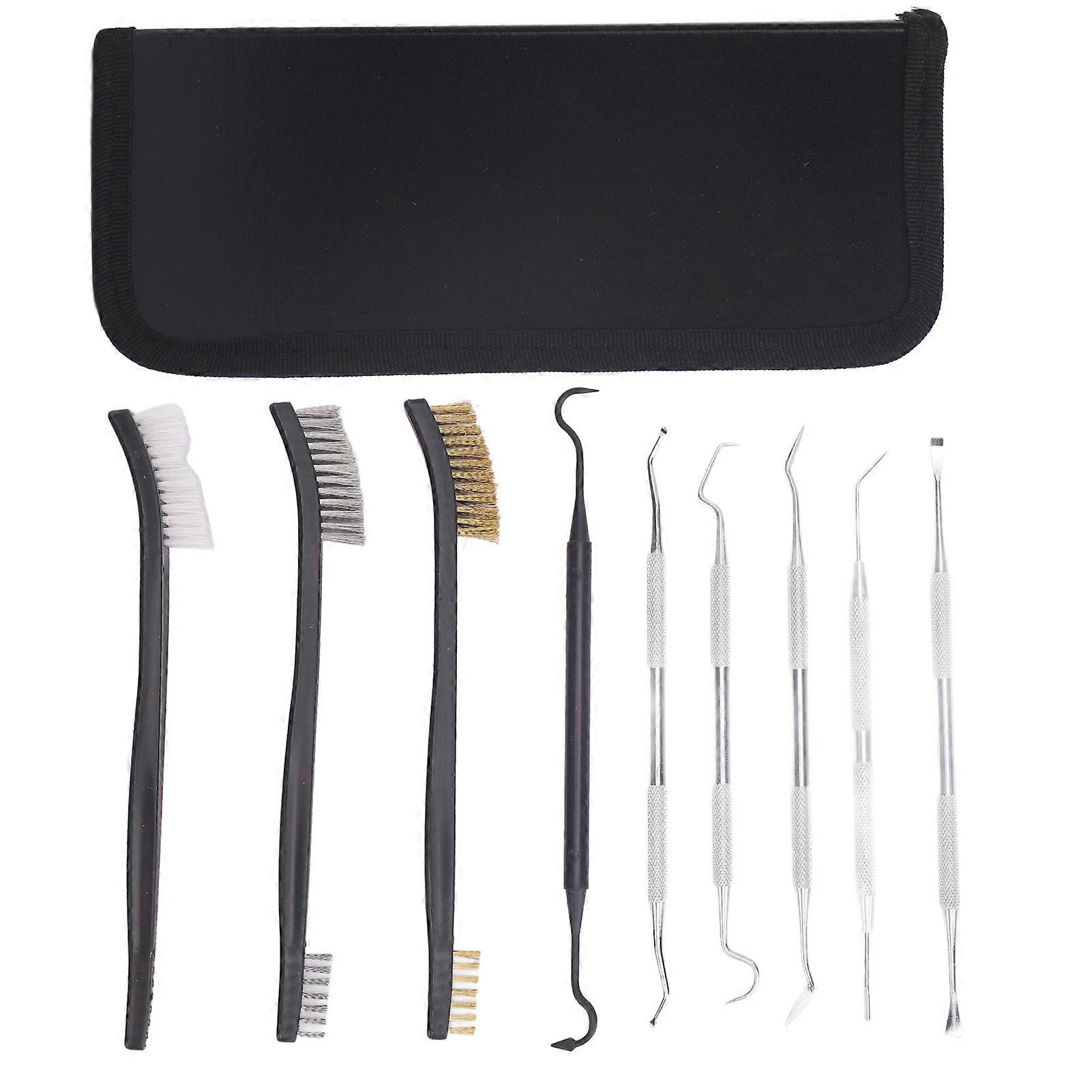 Hunting Supplies Cleaning Kit Universal Efficient Cleaning and Rust Removal Barrel Cleaning Rod Kit with Carrying Case for Pipe Dust