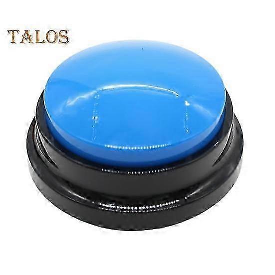 Voice Recording Button Interactive Dog Button For Communication Pet Speak Training Buzzer With 30 Second Record For Dogs Cats