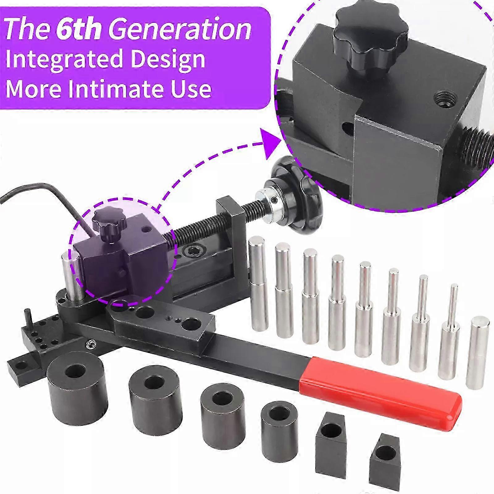 (6Th Generation) Mini Universal Metal Bender - Wire & Flat Metal Manual Bending Machine, 6th Generation Js