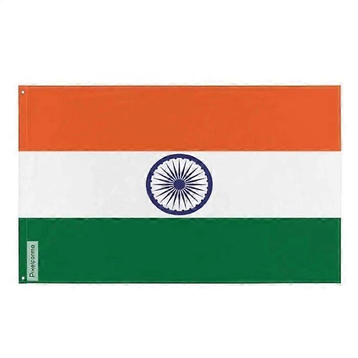 Flag of India – 128 x 192 cm – Polyester – Iron grommets – Durable