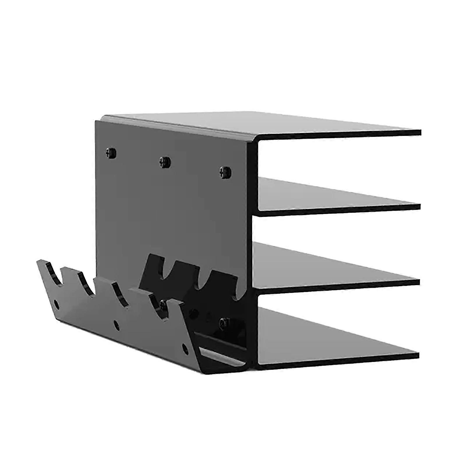 Modern Acrylic Keyboard Mouse Stand Organize and Clean Up Your Desk Stylish Keyboard Stand Mouse Holder Storage Rack