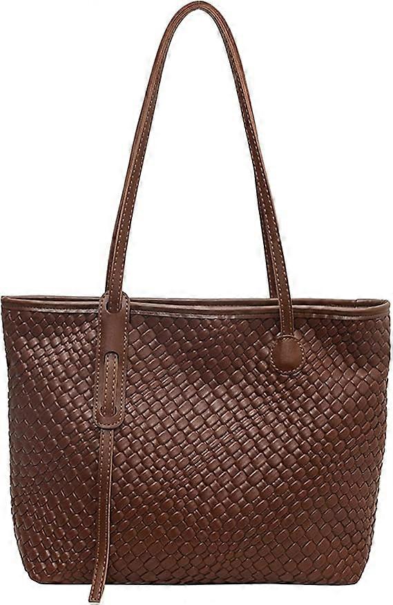 Women's Braided Leather Tote Bag