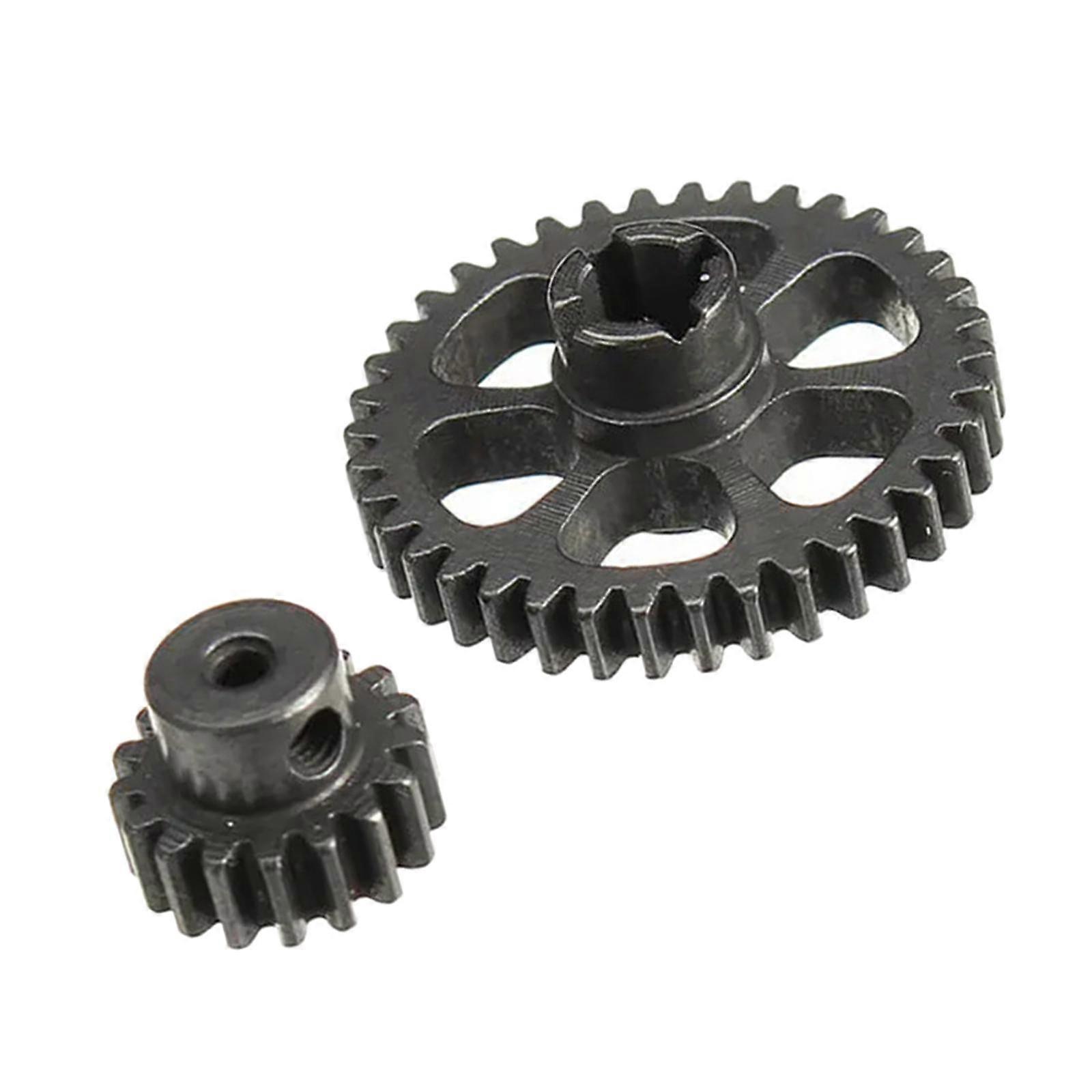 38T Metall Diff Hauptgetriebe mit 17T Ritzel Motor Getriebe für Wltoys A949 Upgrade