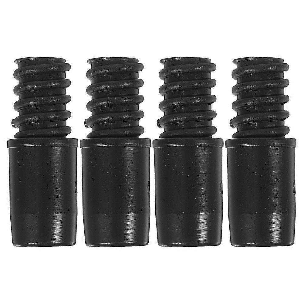 4Pcs Threaded Tip Replacement Threaded Tip Repair Mop Handle Pole Handle Replacement Tail Adapter