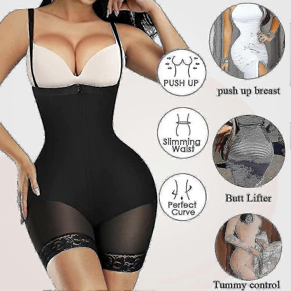 Women Slimming Body Shaper Seamless Butt Lifter Bodysuits Push Up Shapewear