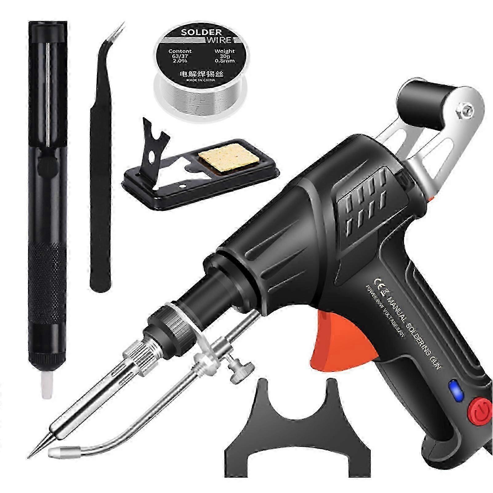 Comprehensive Welding Cutting and Rust Removal Kit - Rapid Heat-Up Design Perfect for Novices and DIY Enthusiasts