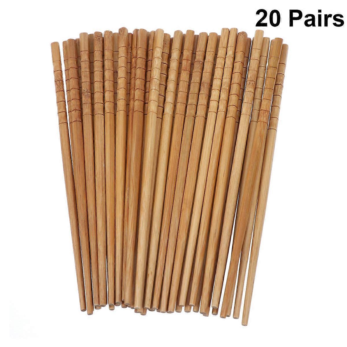 Handmade Reusable Chopsticks for Kitchen and Hotel Use