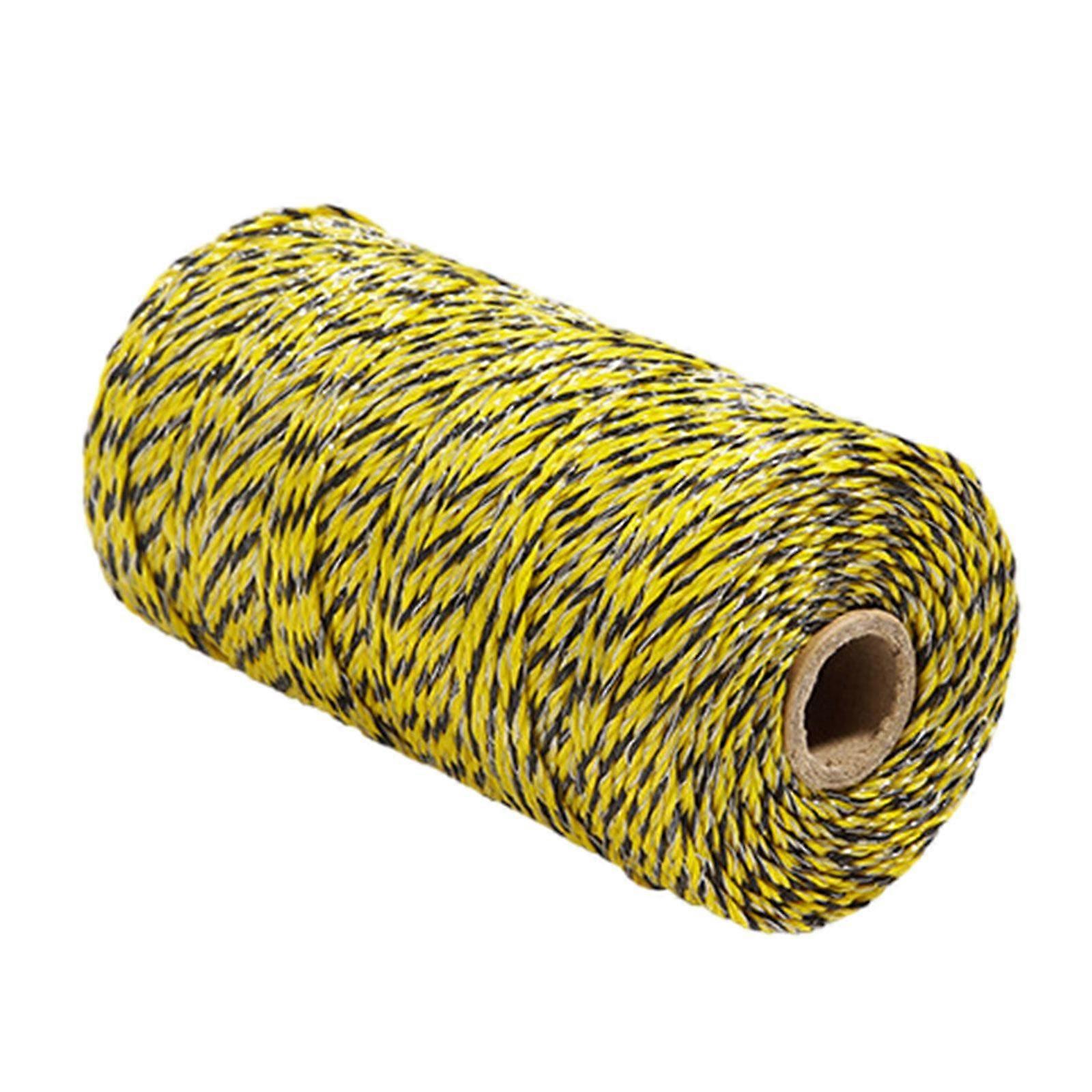 Electric Fence Polywire Practical Easy Installation Electronic Fence Rope 200M