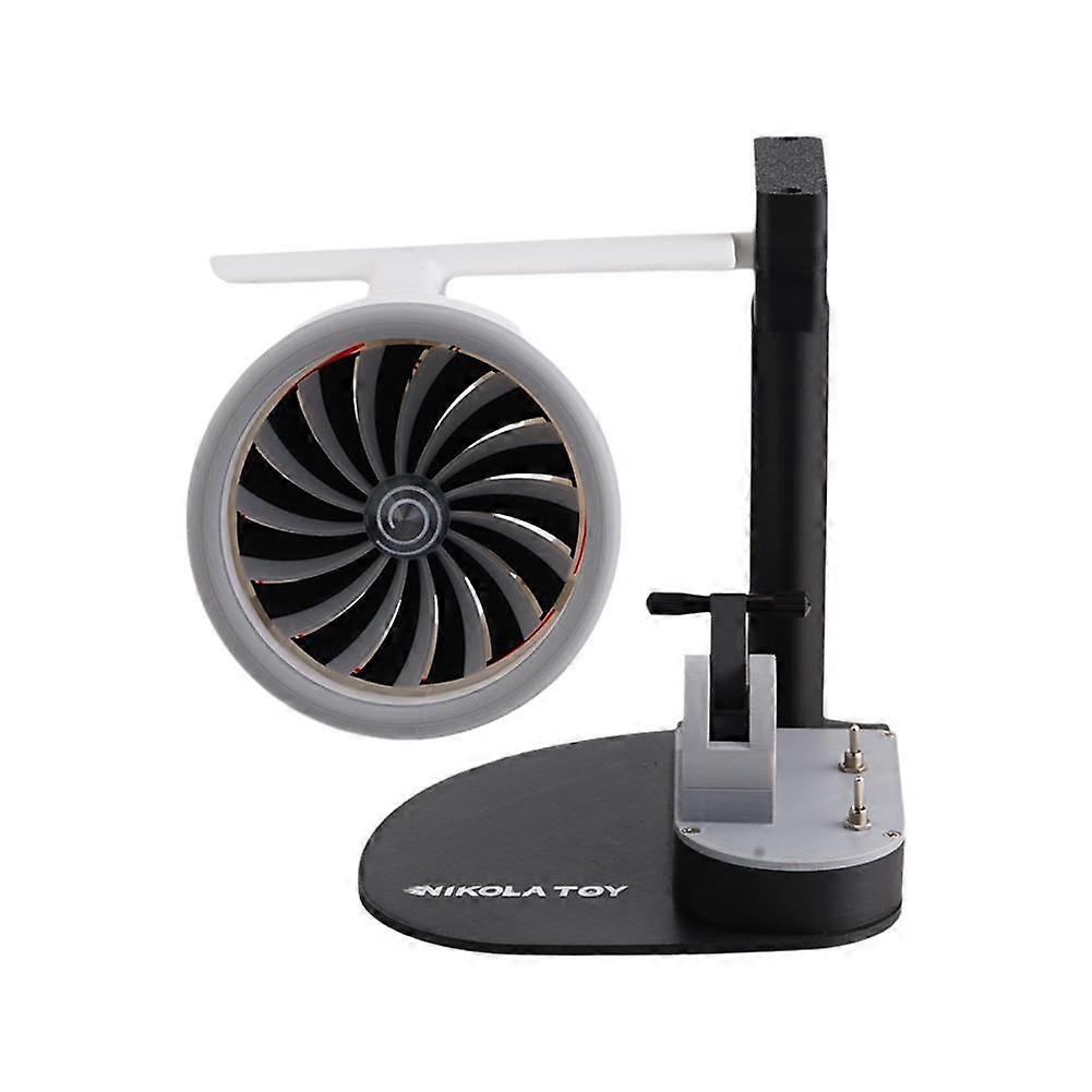 Creative Desktop Whirlwind Fan with Humidifier Red Light Flame USB High Power Cooling for Home Office