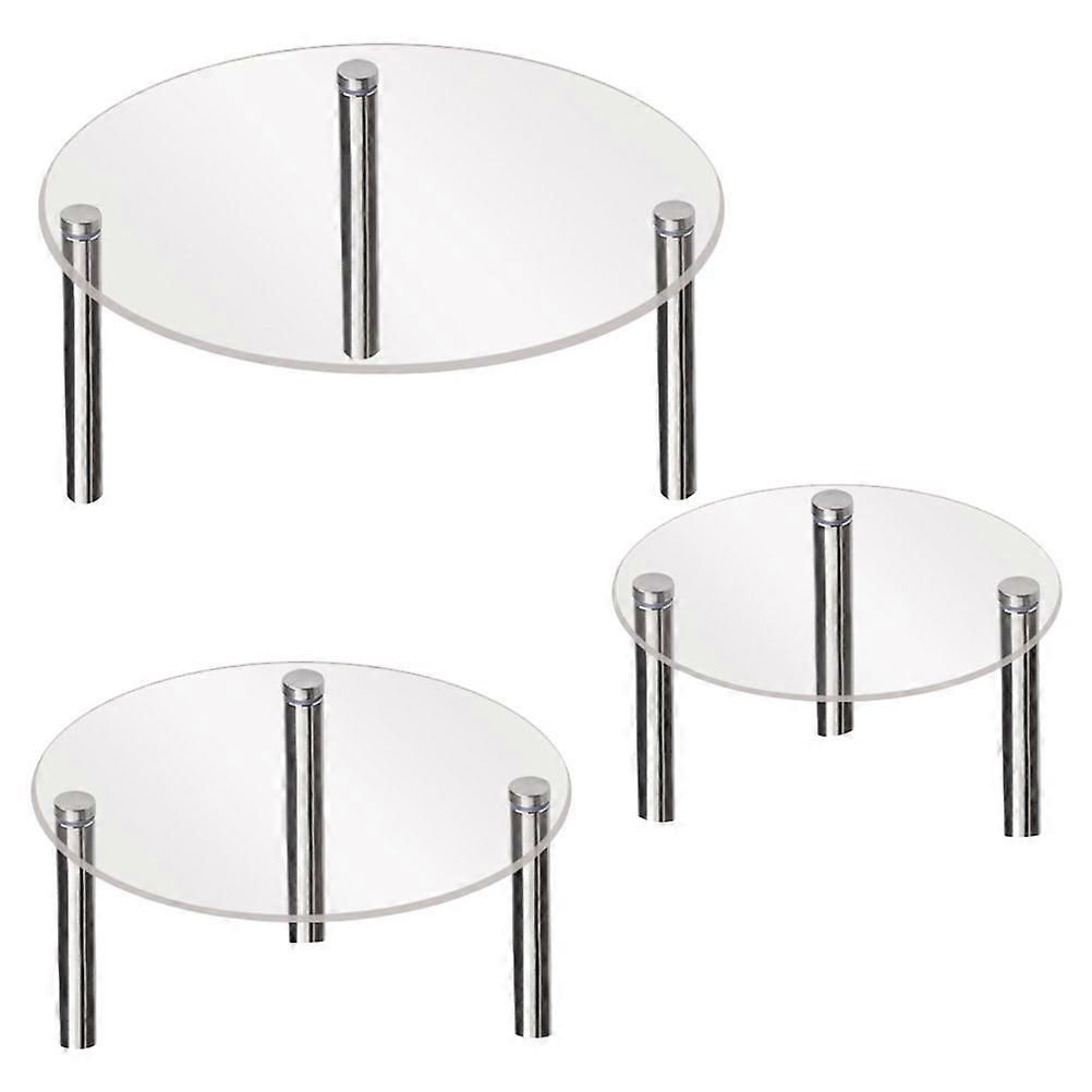 Clear Acrylic Stand for Cakes, Practical for All Types of Parties