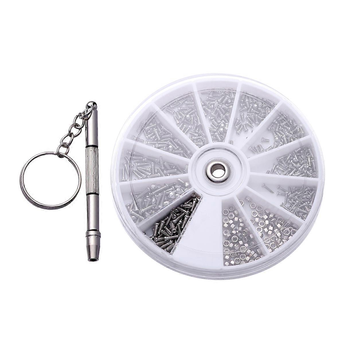 Repair Kit with Eyeglass Screws, Comprehensive Tiny Device Maintenance