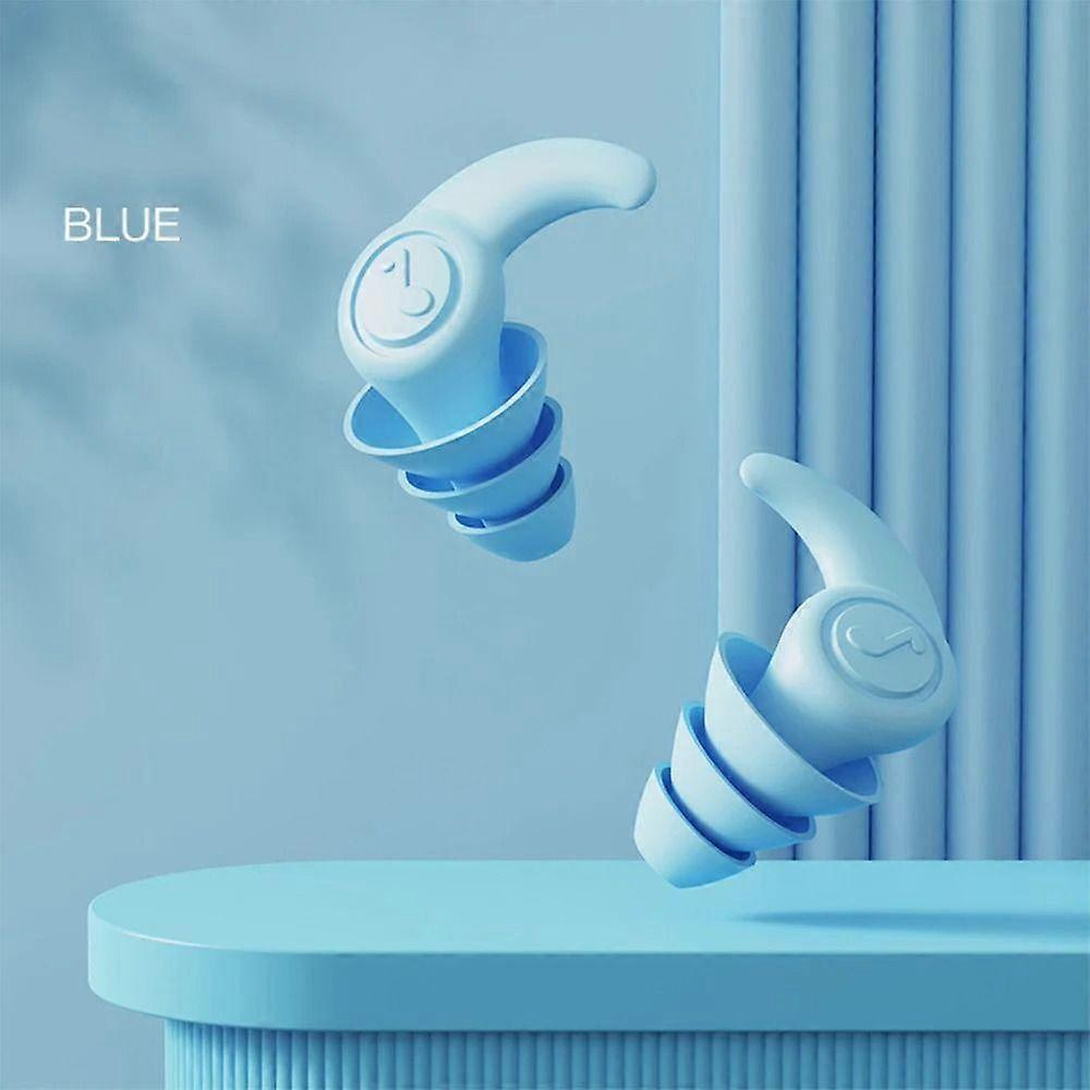 Soft Comfort Anti Noise Earplugs Waterproof Swimming Earplugs Travel Silicone Ear Plugs Sleeping