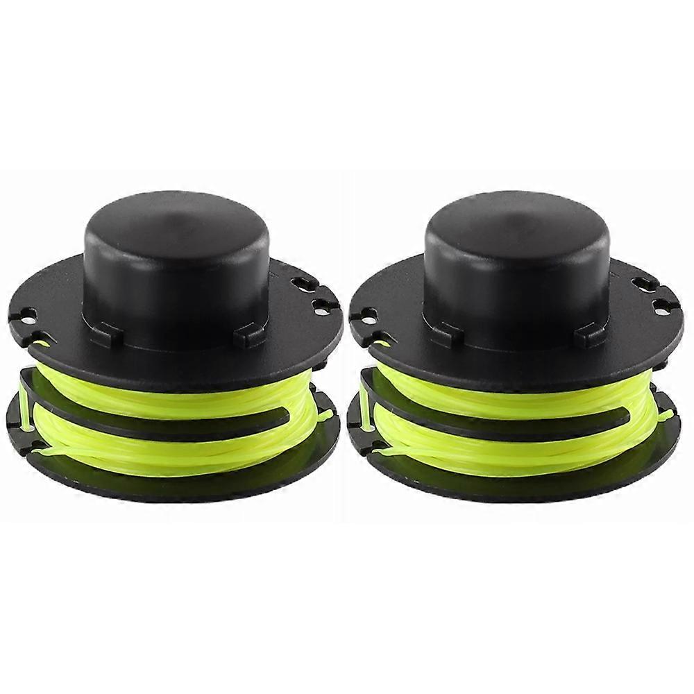 2PCS Replacement Nylon Line Spools for Ryobi Lawn Trimmer Wire Reels RAC119