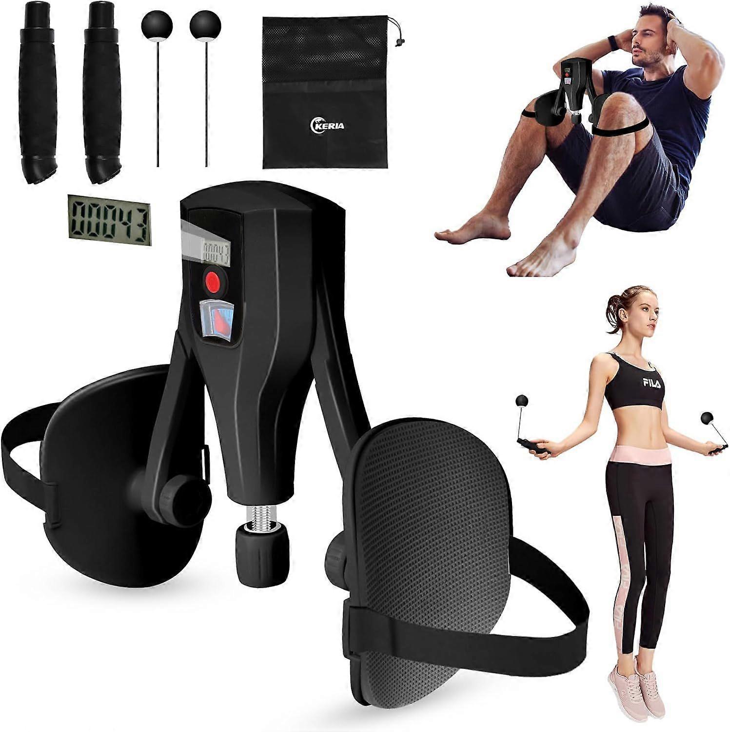 Multifunctional Thigh Master Kegel Exerciser, Adjustable 0-132lbs Resistance Hip