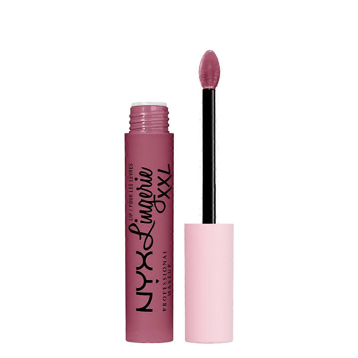 Nyx Professional Makeup Lip Lingerie Xxl Smooth Matte Liquid Lipstick - 16hr Longwear, 16 Unlaced - 0.13 Fl Oz