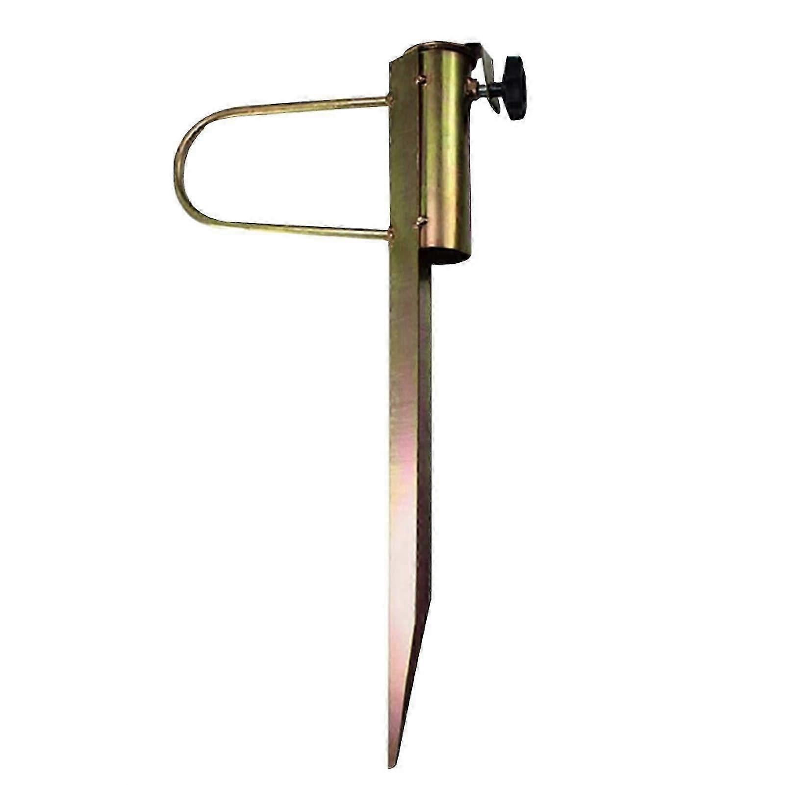 Strandparaplybase, kraftig metallstativankerinnsats for terrasseparaply