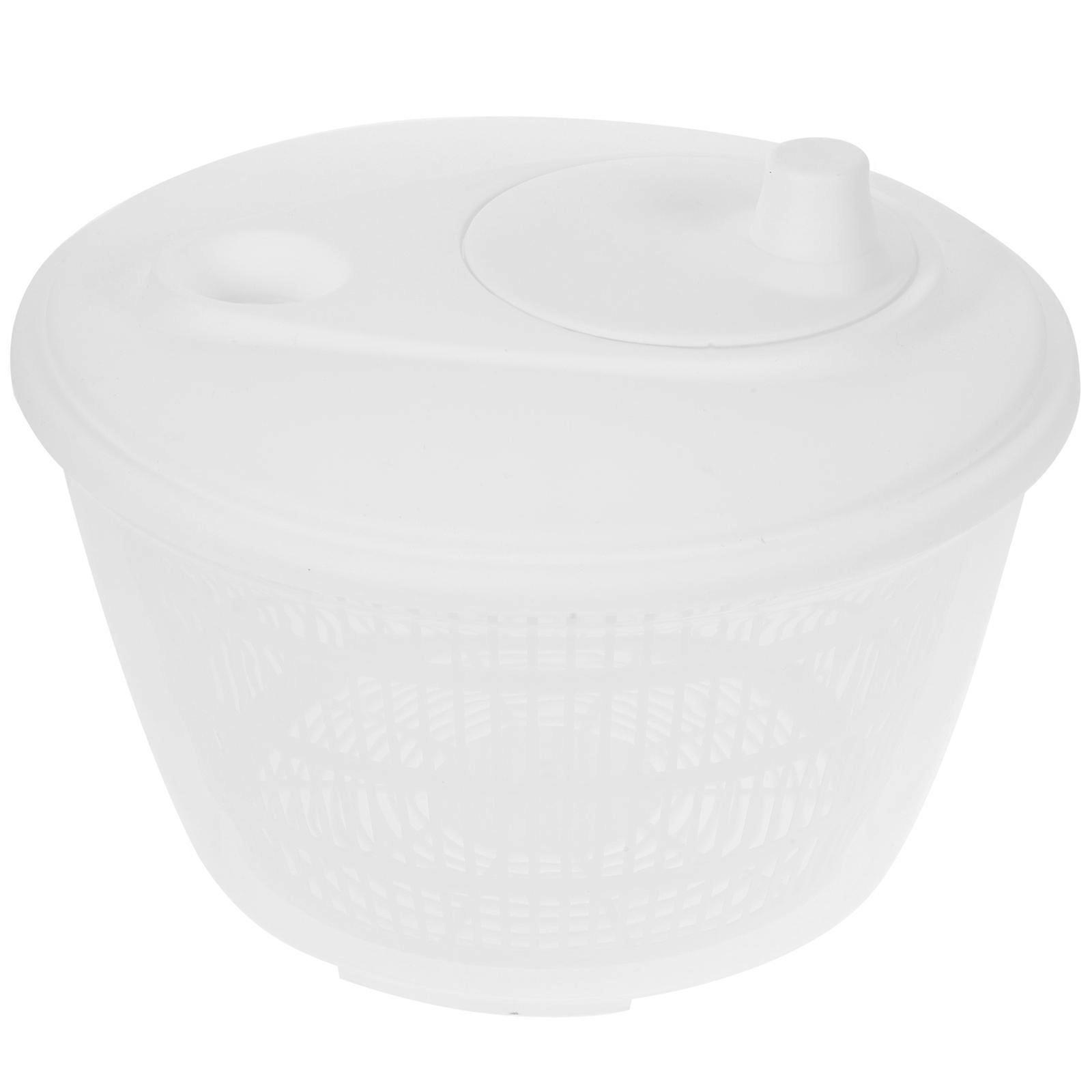 Manual Vegetable Dehydrator for Home Use Made of Plastic White Large Opening for Easy Filling and Cleaning