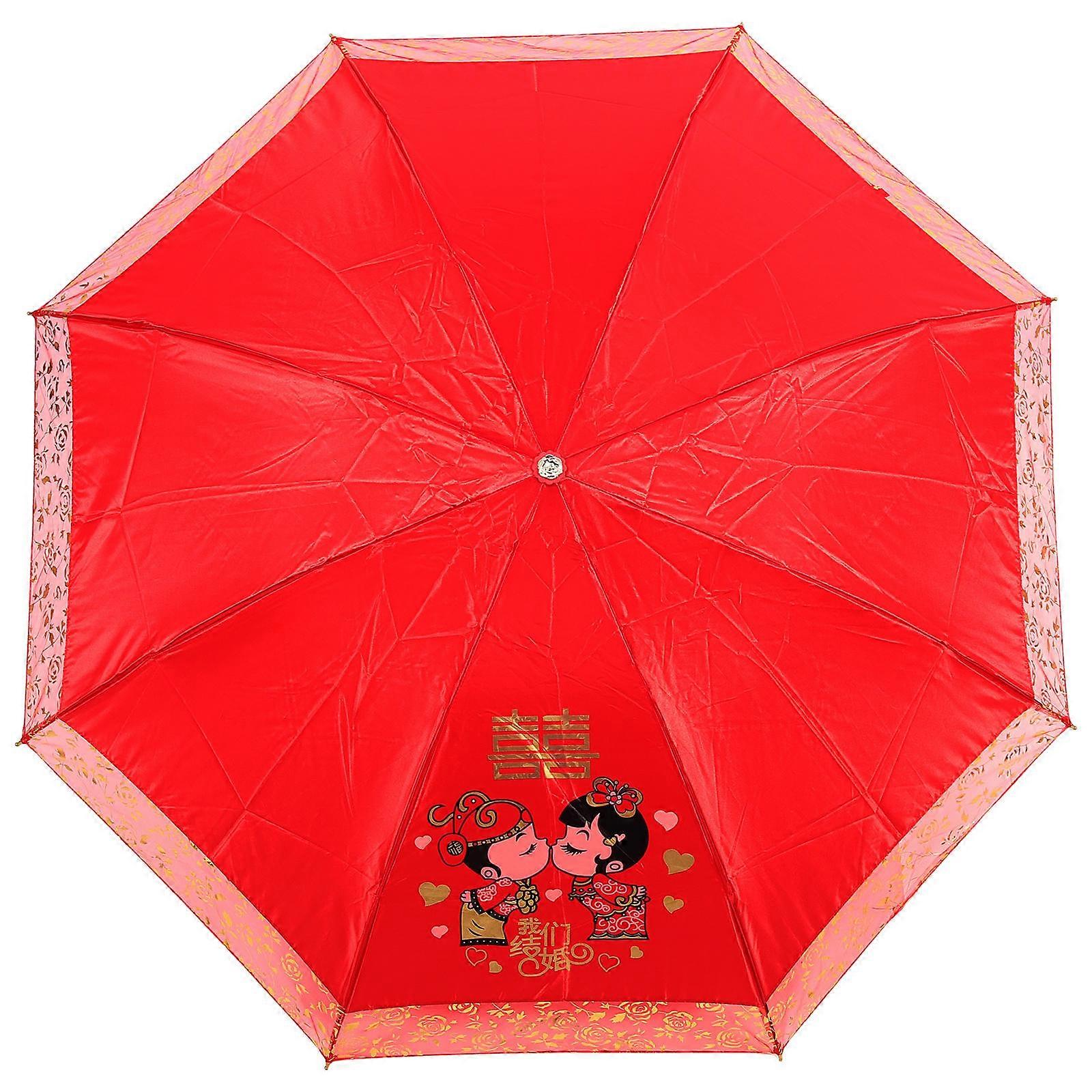 Here's a polished and engaging product description based on your input:

 

**Wedding Folding Umbrella – Elegant Decorative Photo Prop for