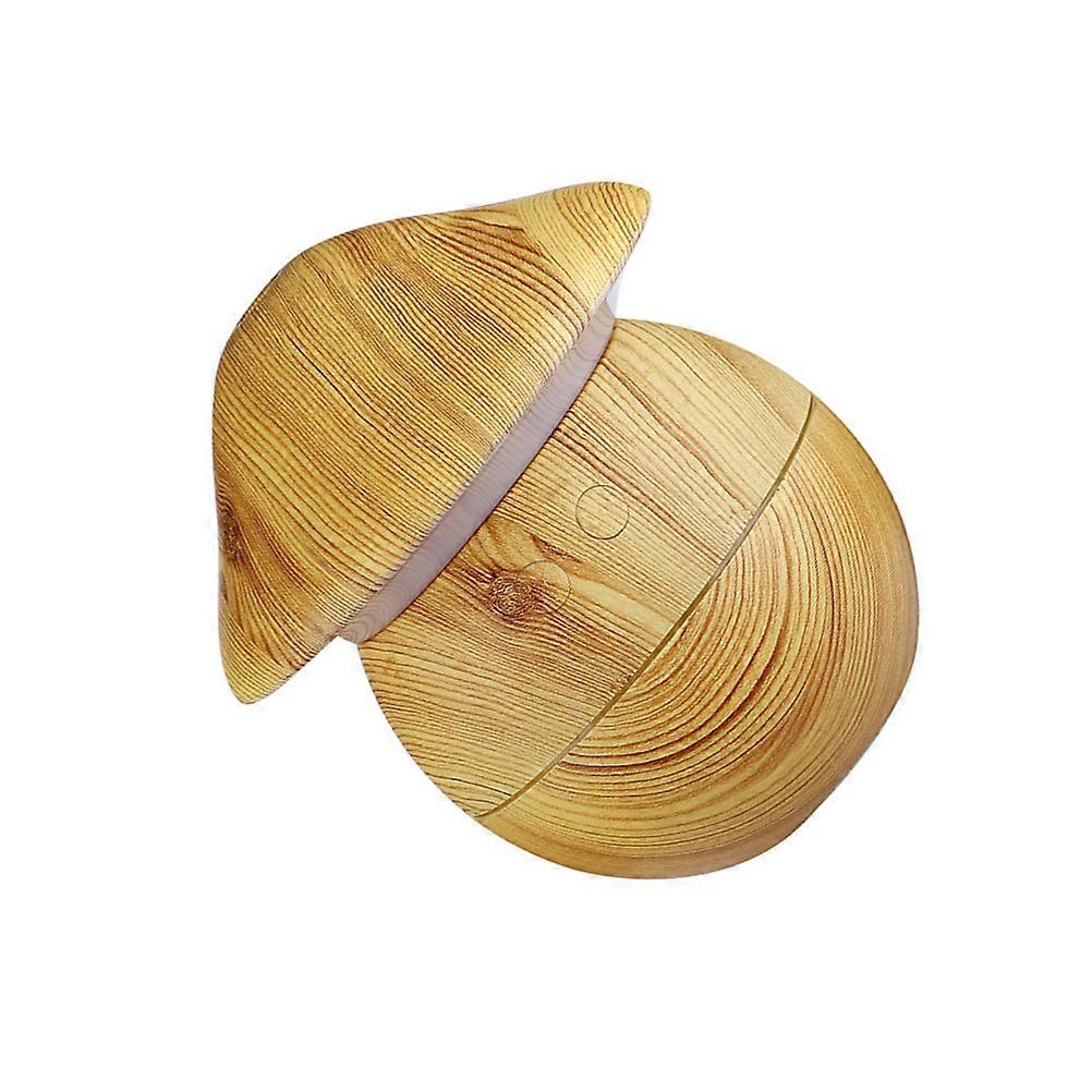 Desk Humidifiers For Office Cute Portable Mushroom Shape Humidifier Khaki 10.8*10.8cm Night Light Quiet Operation 1PC