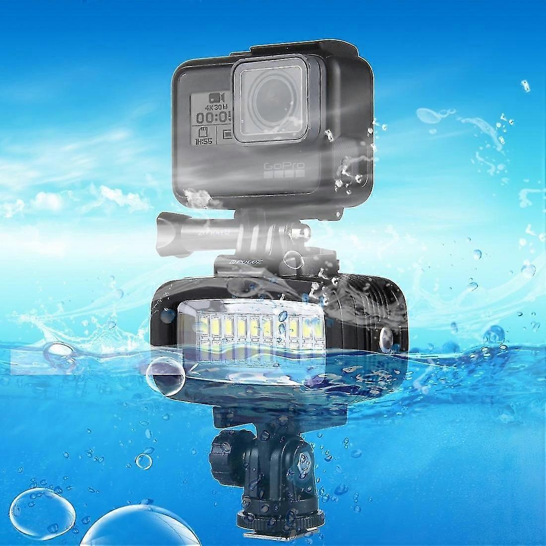 20 مصباح LED 40 مترا مقاوم للماء IPX8 Studio Light ل GoPro-2025-ss