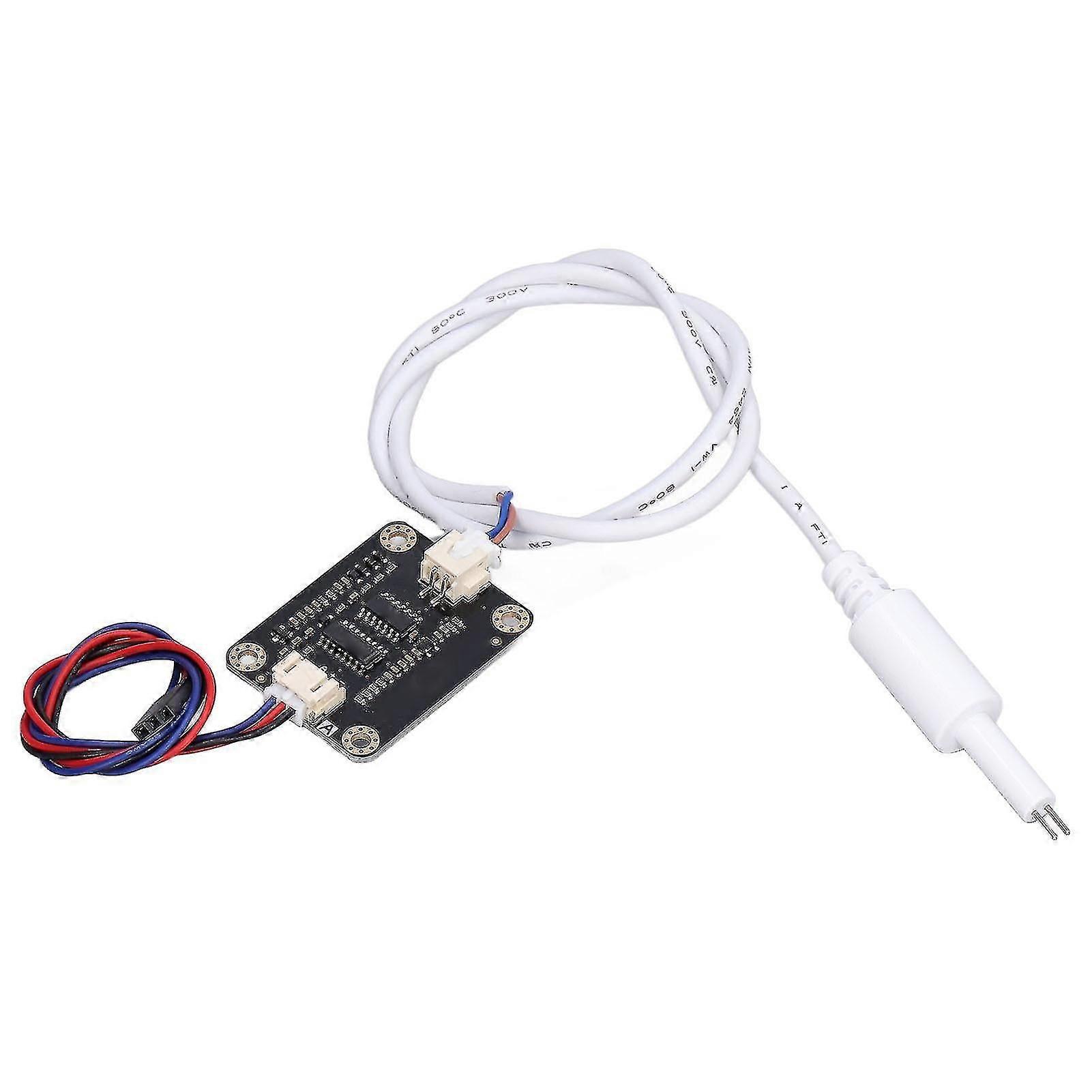 Water Conductivity Sensor Pcb Water Monitoring Sensors Module With Waterproof Probe For Hydroponics
