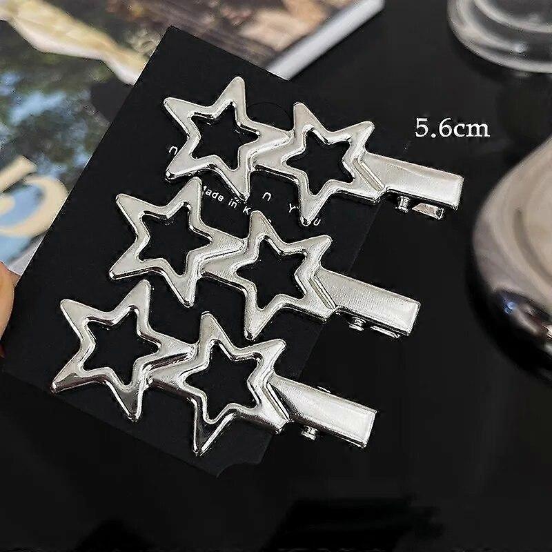 Enkel Metall Anknäbb Klipp Krokodil Lockigt Hårnål Barrettes Frisyr Hållare Fluffigt Hår Rot Salong, Frisyr Huvudbonader Bobby Pins