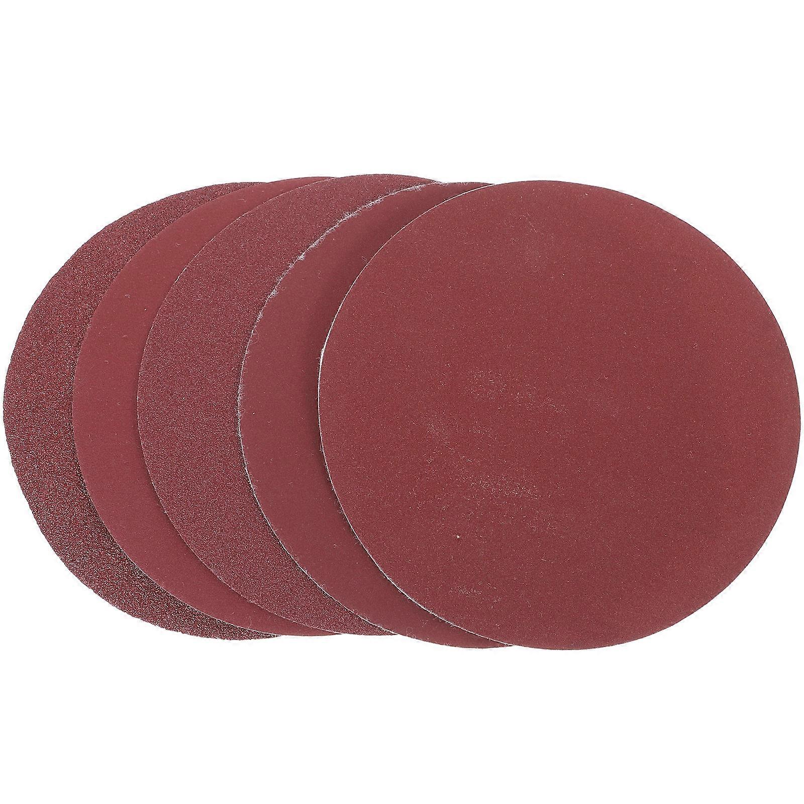 Round Sanding Discs Hook and Loop System for Wood Polishing 80/120/240/320/600 Grit 50Pcs