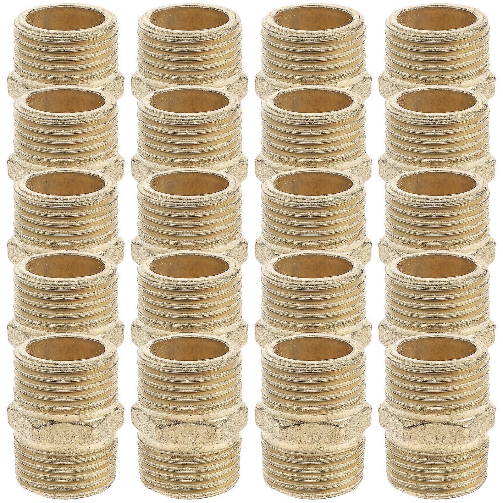 Hose Connectors And Fittings Galvanized Iron Plumbing Fitting For Garden Use 1/2 Inch Pipe Connection 20Pcs