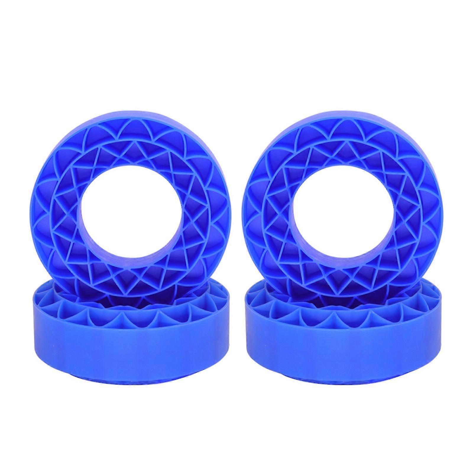 1/10 Remote Control Front and Rear Wheel Tires Soft Inserts Set 4PCS Wheel Tyre Inner Linners Model Vehicle Part Red