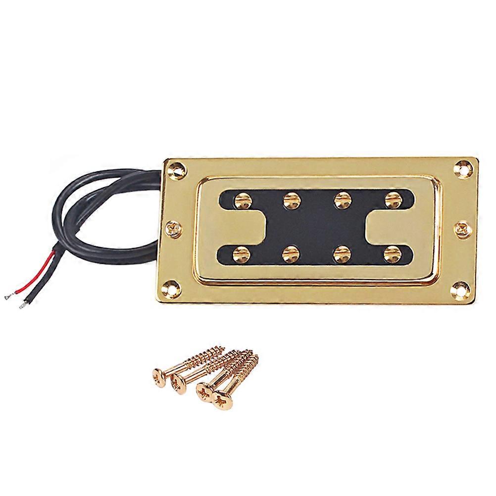 مزدوجة لفائف بيك أب قطع غيار الغيتار الكهربائية بلا ضوضاء استبدال 15 مم تباعد سلسلة ذهبي 1 مجموعة