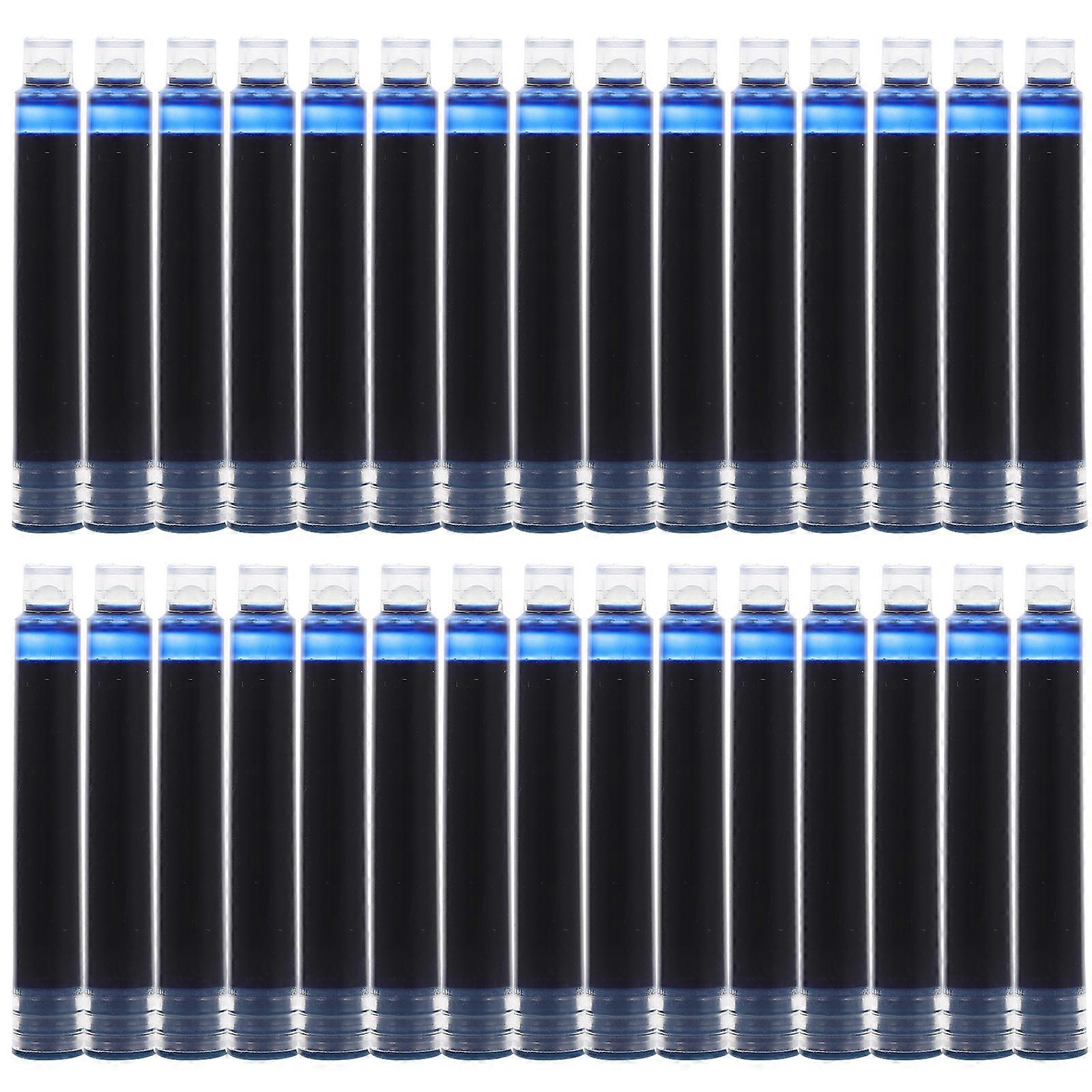 Erasable Pen Refill Smooth Writing Fountain Ink For Students Office Workers General Users 100Set