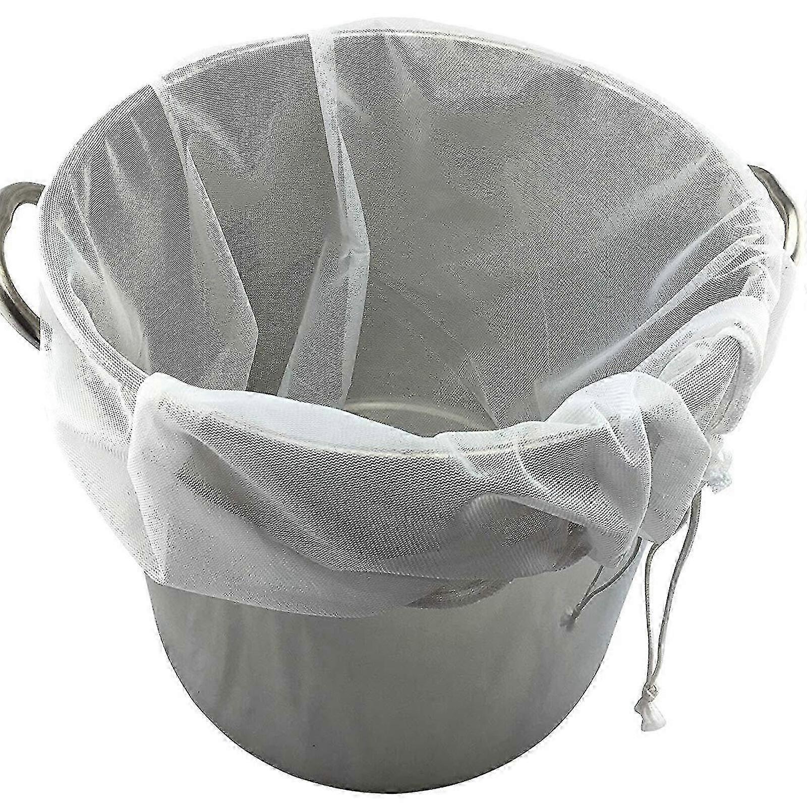 Food Grade Reusable Boiling Bag for Hops and Grains Ideal for Home Brewing Use Suitable for Various Brewer Brands