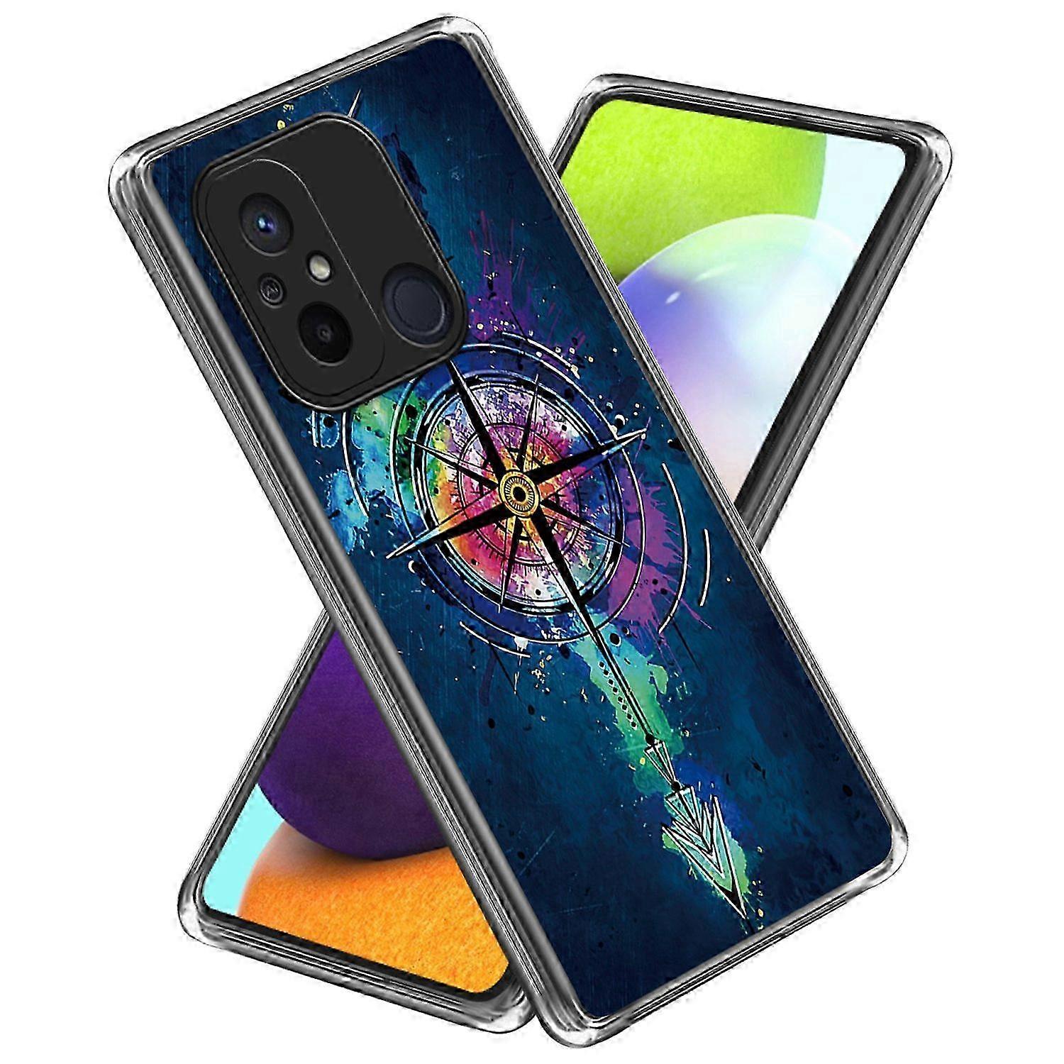 Shockproof Protective TPU Back Cover for a Certain Brand 4G Pattern IMD Phone Case