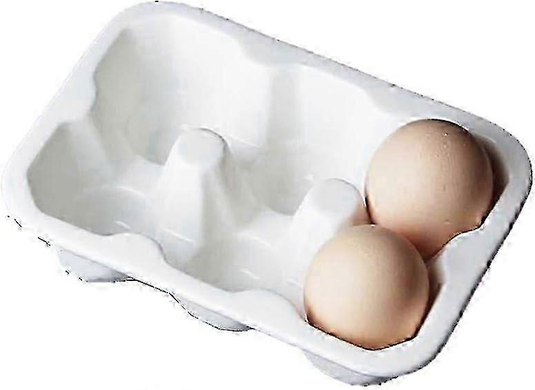 Egg Holder For Refrigerator, Multi-Purpose Egg Tray With Split Design, Durable Ceramic Egg Plate Heat Resistant, Perfect For Kitchen & Restaurant