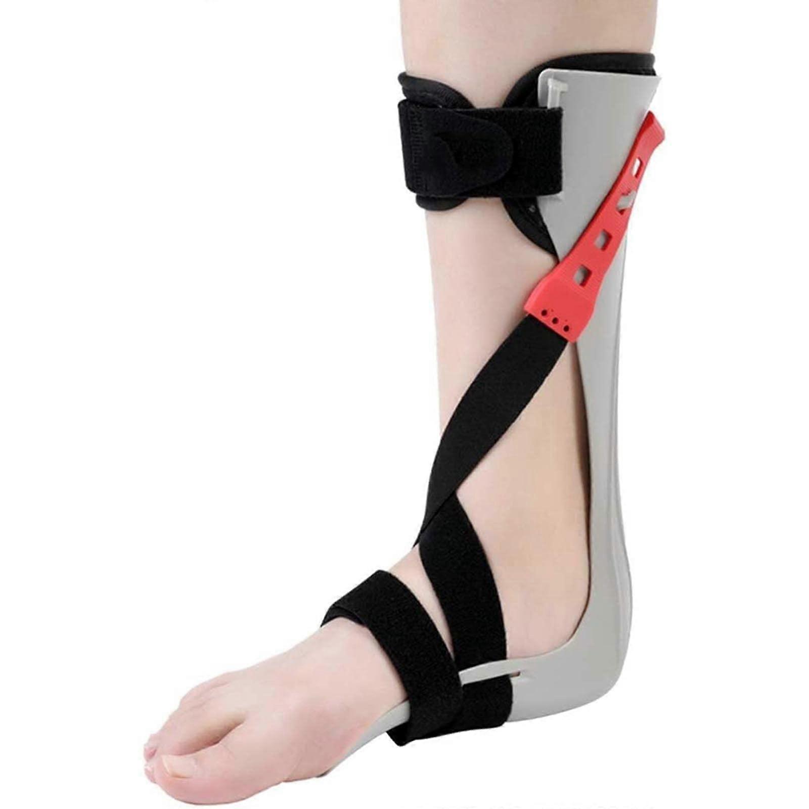 Foot Orthosis Adjustable Right L, Valgus Support for Stroke Rehabilitation, Hemiplegia Footrest, Orthopaedic Shoe