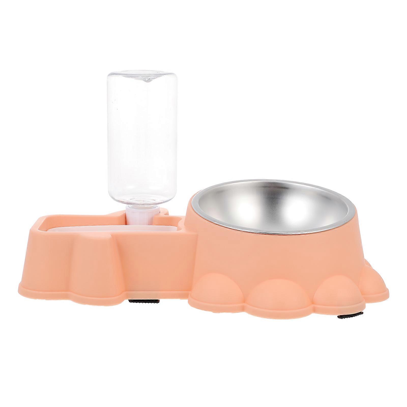 Dogs Water Bowl Pet Feeding and Drinking Bowl Automatic Feeding Container for Home 1Pack