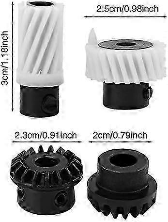 Ensemble durable de 4 accessoires pour machine à coudre adaptée, comprend diverses pièces