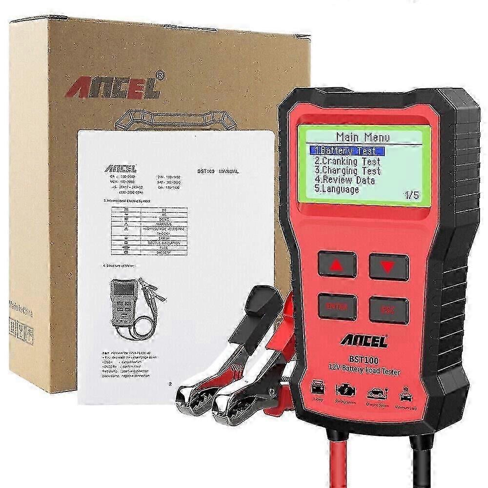 Car battery tester for Ancel BST100 - 12V automotive charging analyzer 220Ah